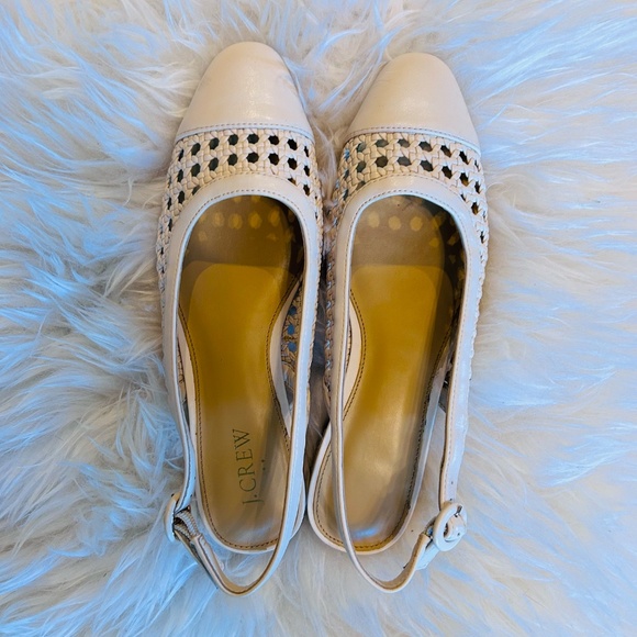J.Crew Woven Slingback Flats - Picture 4 of 5